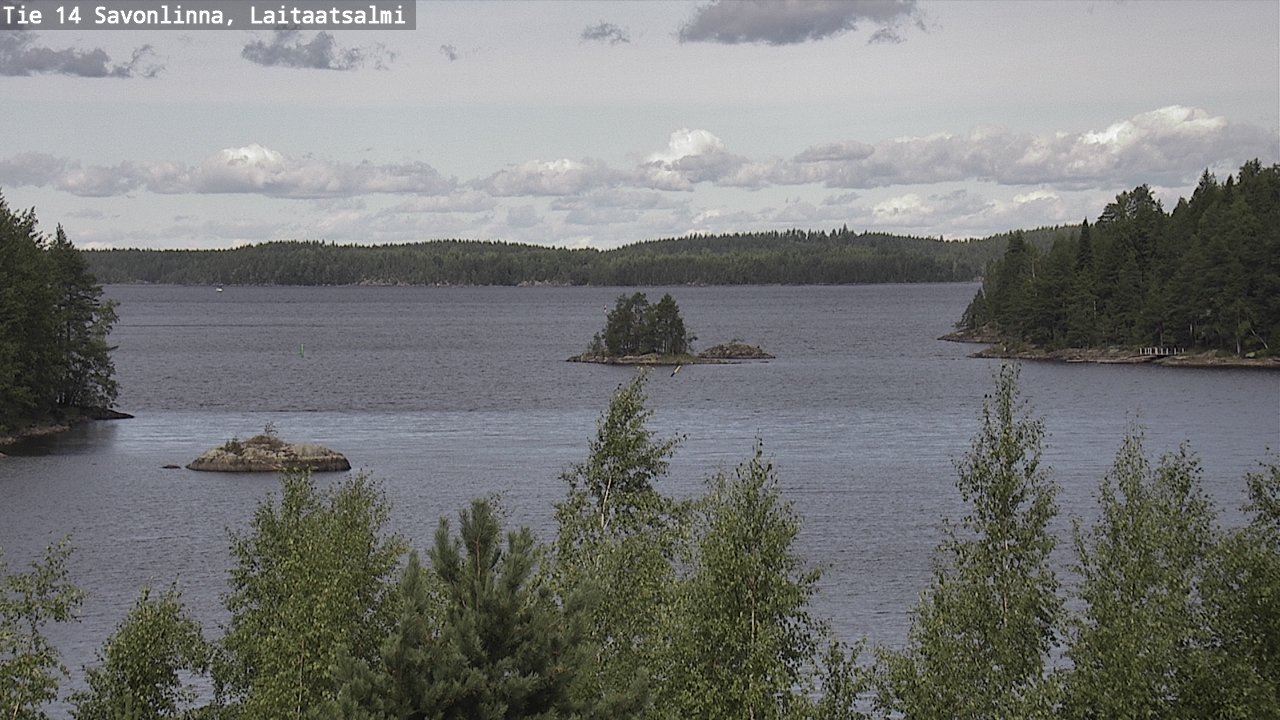 Kelikamerat Kuva Tie 14 Savonlinna, Laitaatsalmi, Savonlinna, Etelä-Savo