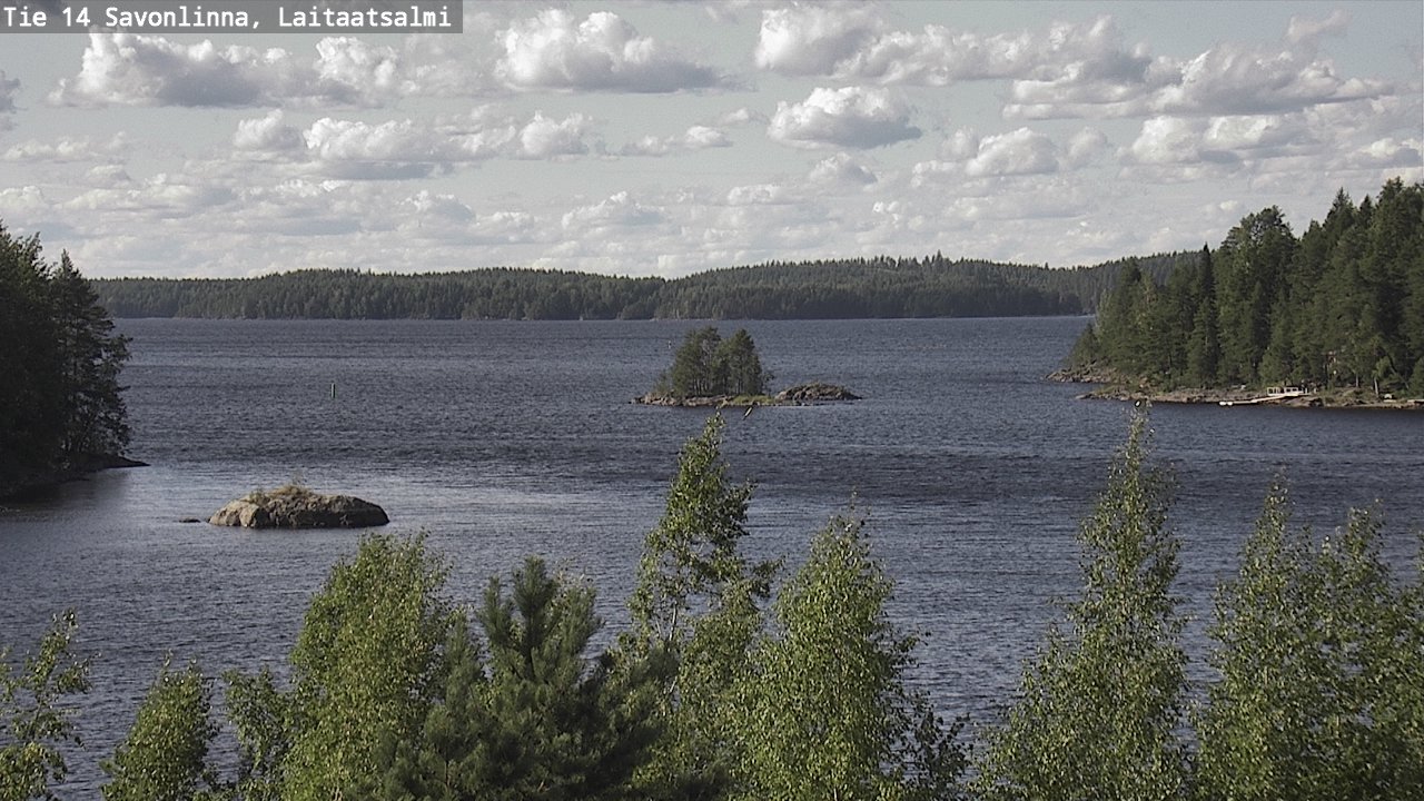 Kelikamerat Kuva Tie 14 Savonlinna, Laitaatsalmi, Savonlinna, Etelä-Savo