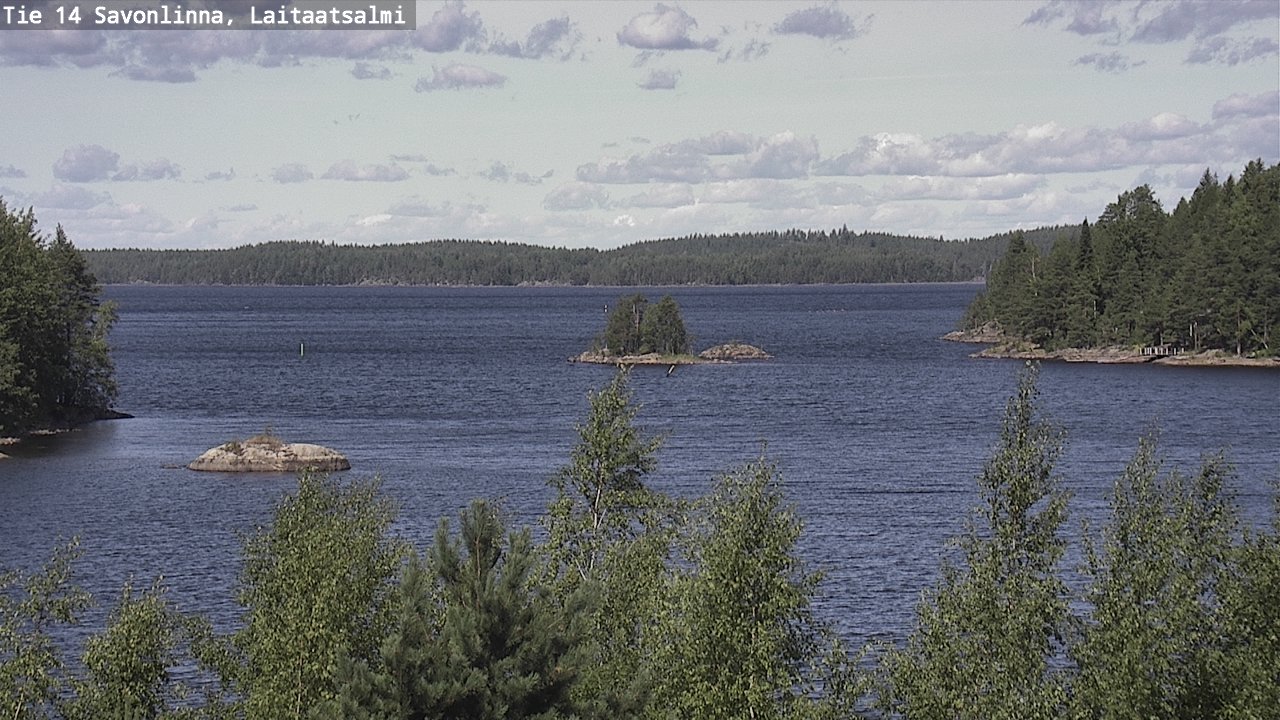 Kelikamerat Kuva Tie 14 Savonlinna, Laitaatsalmi, Savonlinna, Etelä-Savo