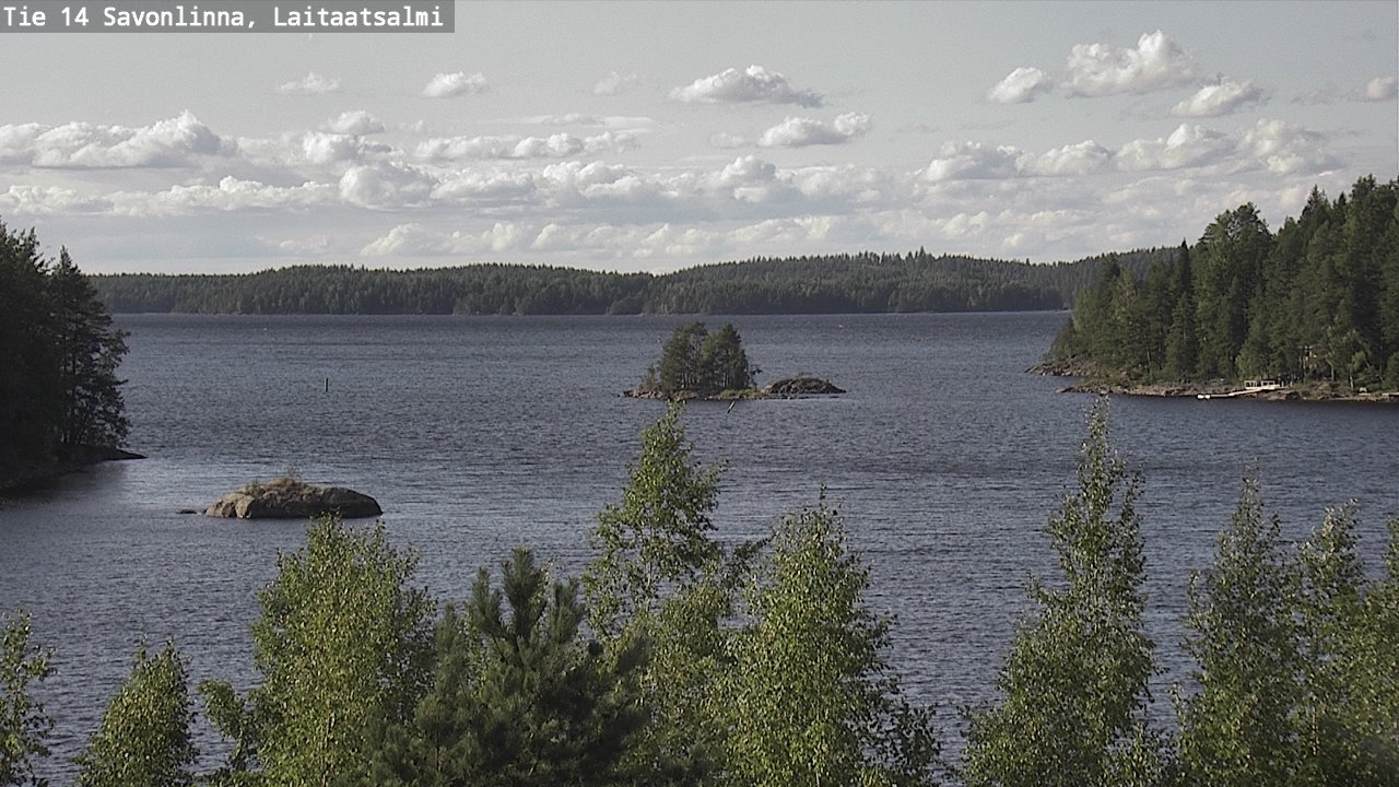 Kelikamerat Kuva Tie 14 Savonlinna, Laitaatsalmi, Savonlinna, Etelä-Savo
