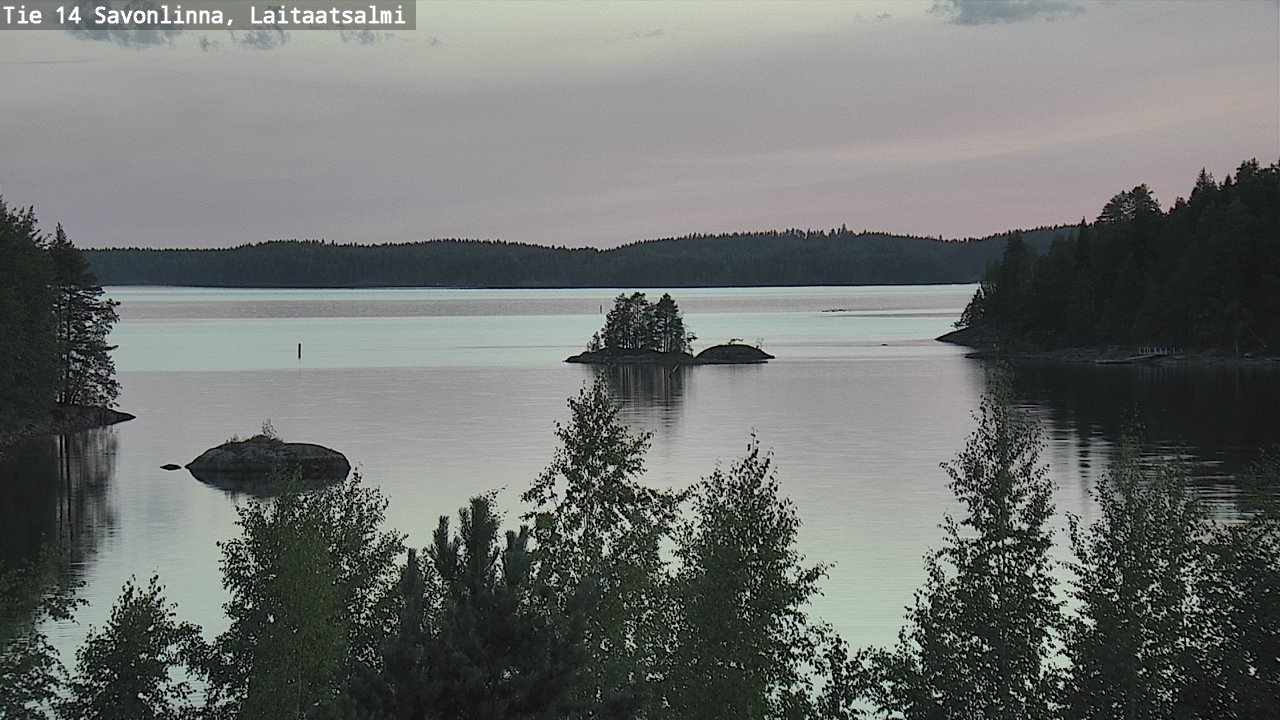 Kelikamerat Kuva Tie 14 Savonlinna, Laitaatsalmi, Savonlinna, Etelä-Savo