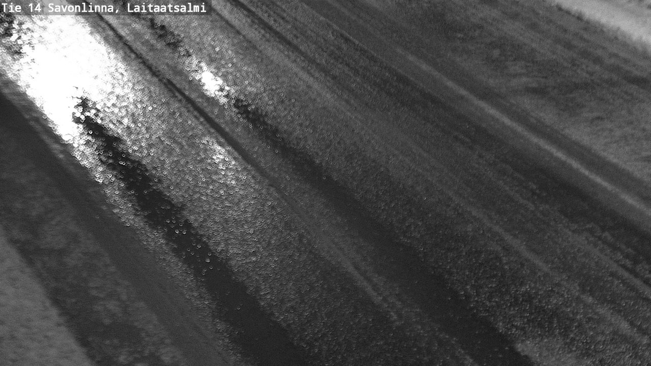 Weather Camera Image Väg 14 Nyslott, Laitaatsalmi, Savonlinna, Etelä-Savo