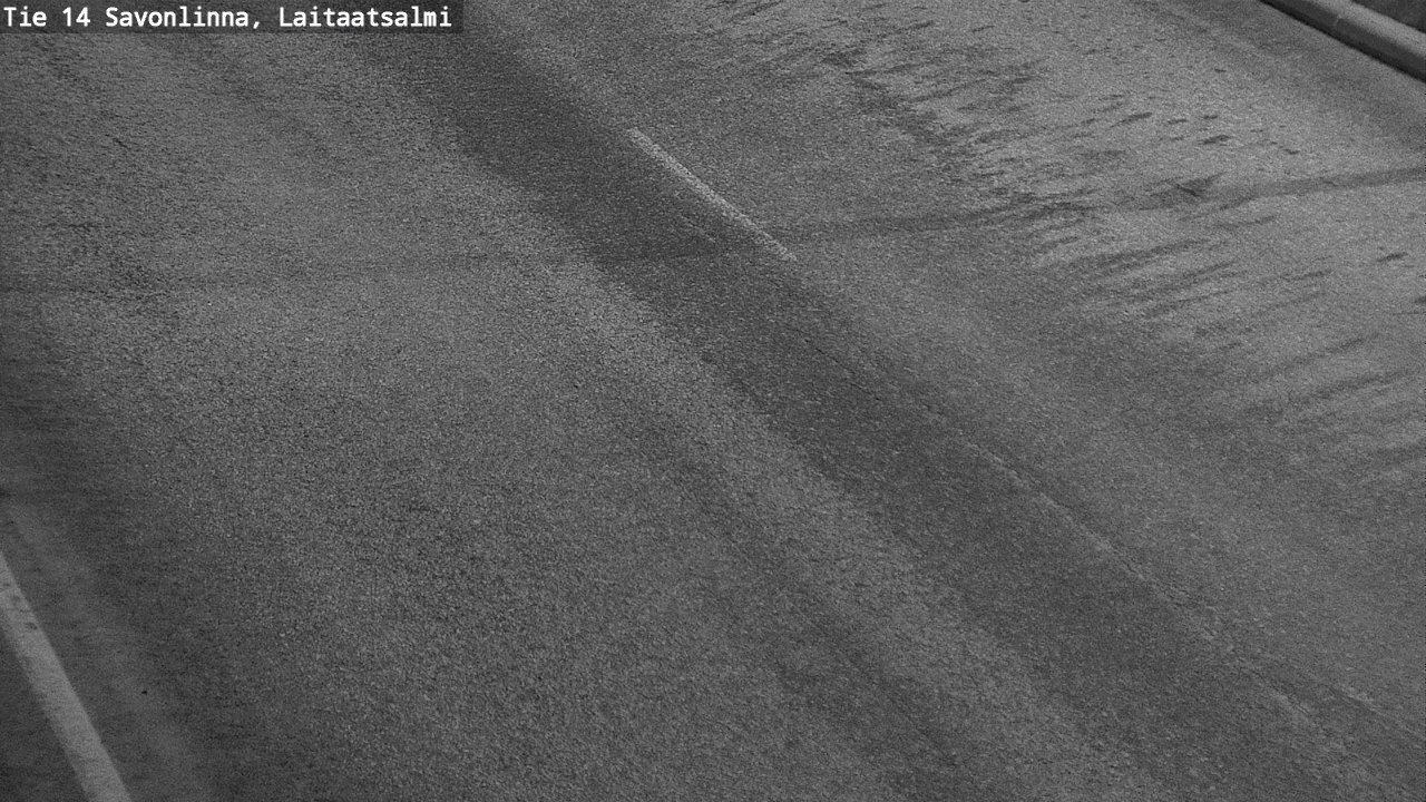 Weather Camera Image Väg 14 Nyslott, Laitaatsalmi, Savonlinna, Etelä-Savo
