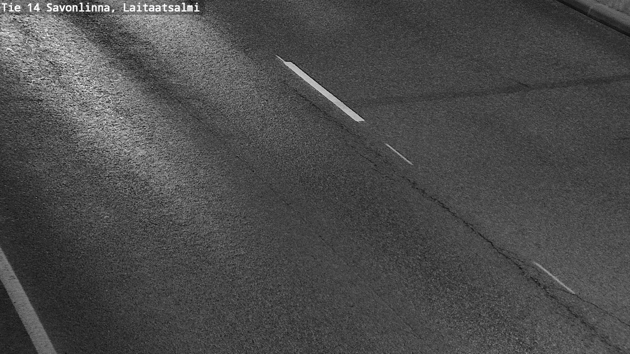 Weather Camera Image Väg 14 Nyslott, Laitaatsalmi, Savonlinna, Etelä-Savo