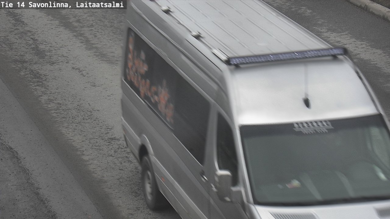 Weather Camera Image Road 14 Savonlinna, Laitaatsalmi, Savonlinna, Etelä-Savo