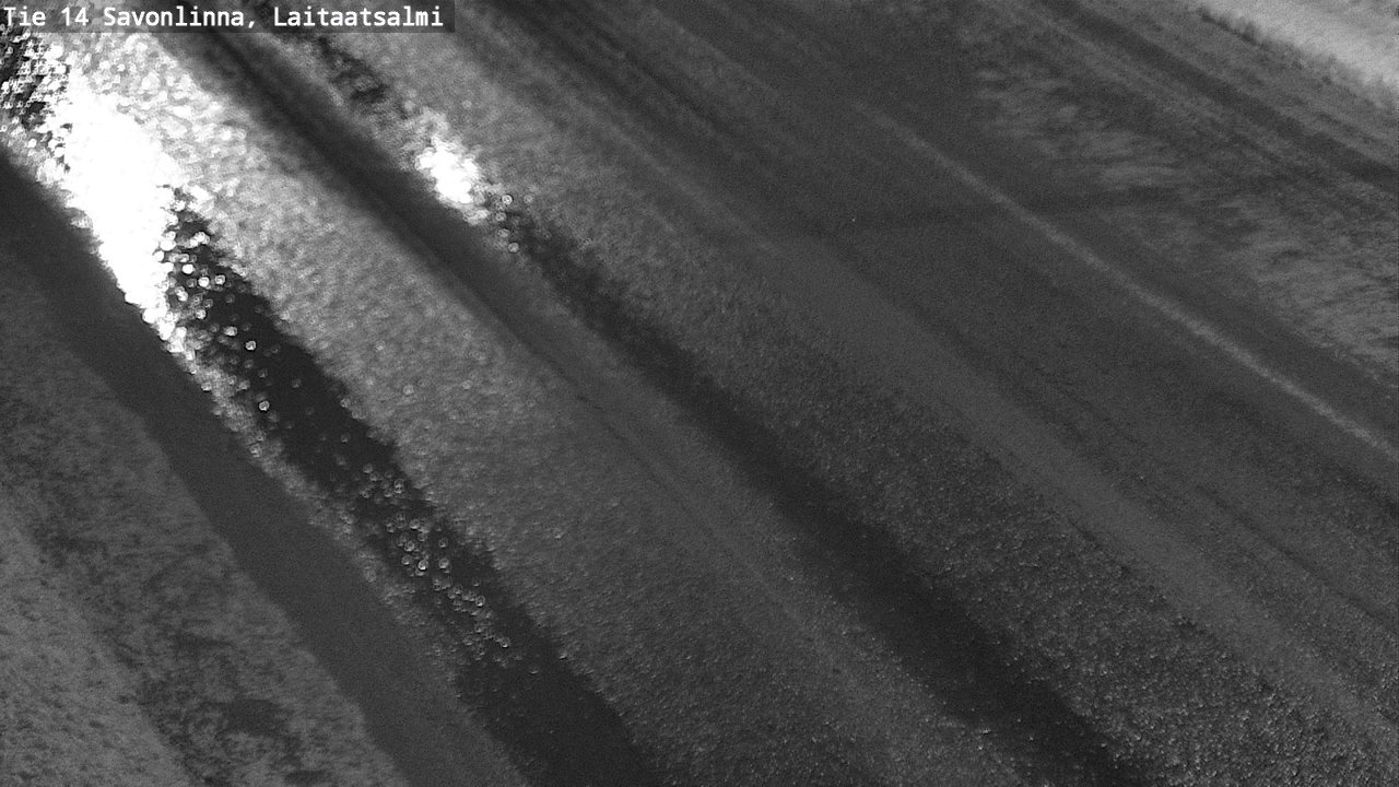 Weather Camera Image Väg 14 Nyslott, Laitaatsalmi, Savonlinna, Etelä-Savo