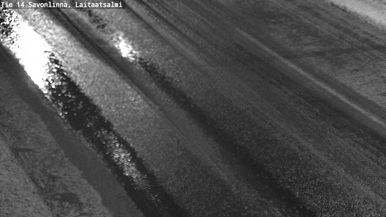 Weather Camera Image Väg 14 Nyslott, Laitaatsalmi, Savonlinna, Etelä-Savo