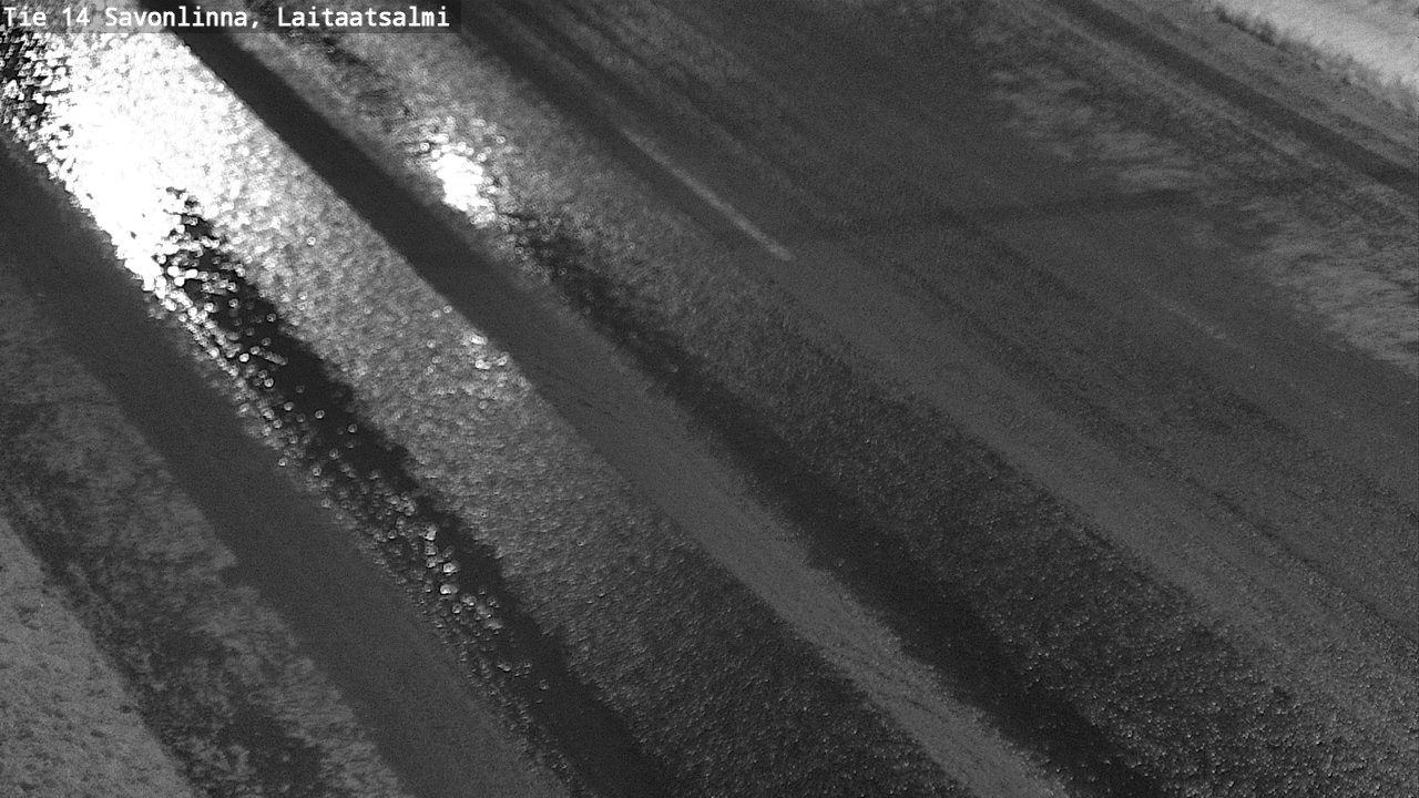 Weather Camera Image Väg 14 Nyslott, Laitaatsalmi, Savonlinna, Etelä-Savo