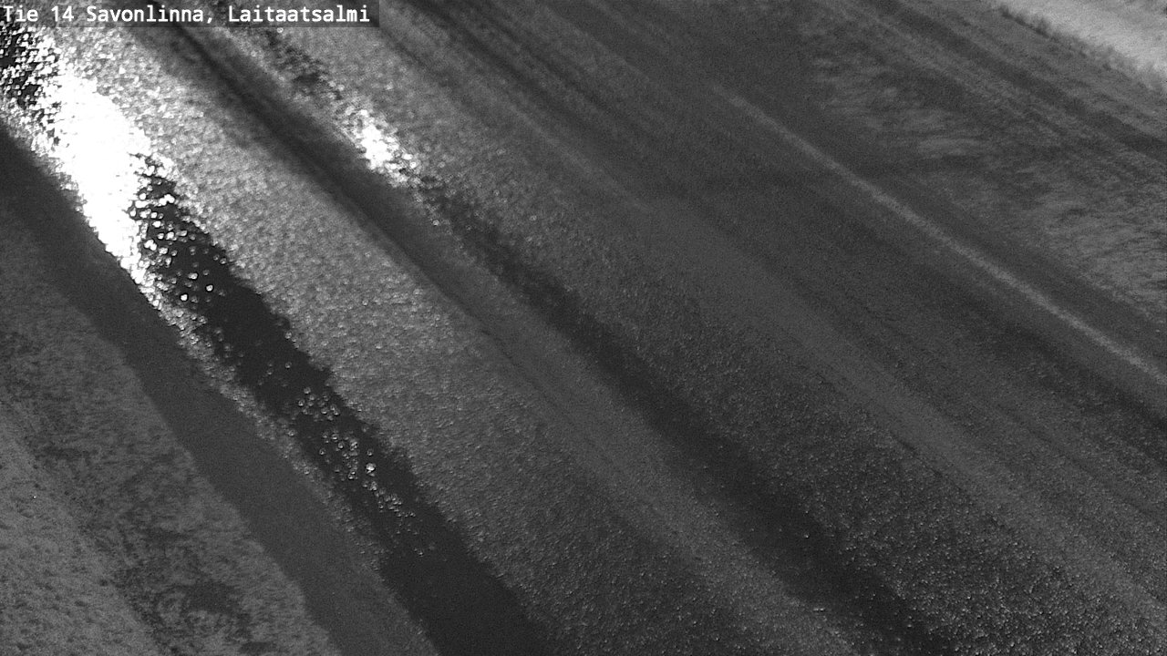 Weather Camera Image Väg 14 Nyslott, Laitaatsalmi, Savonlinna, Etelä-Savo
