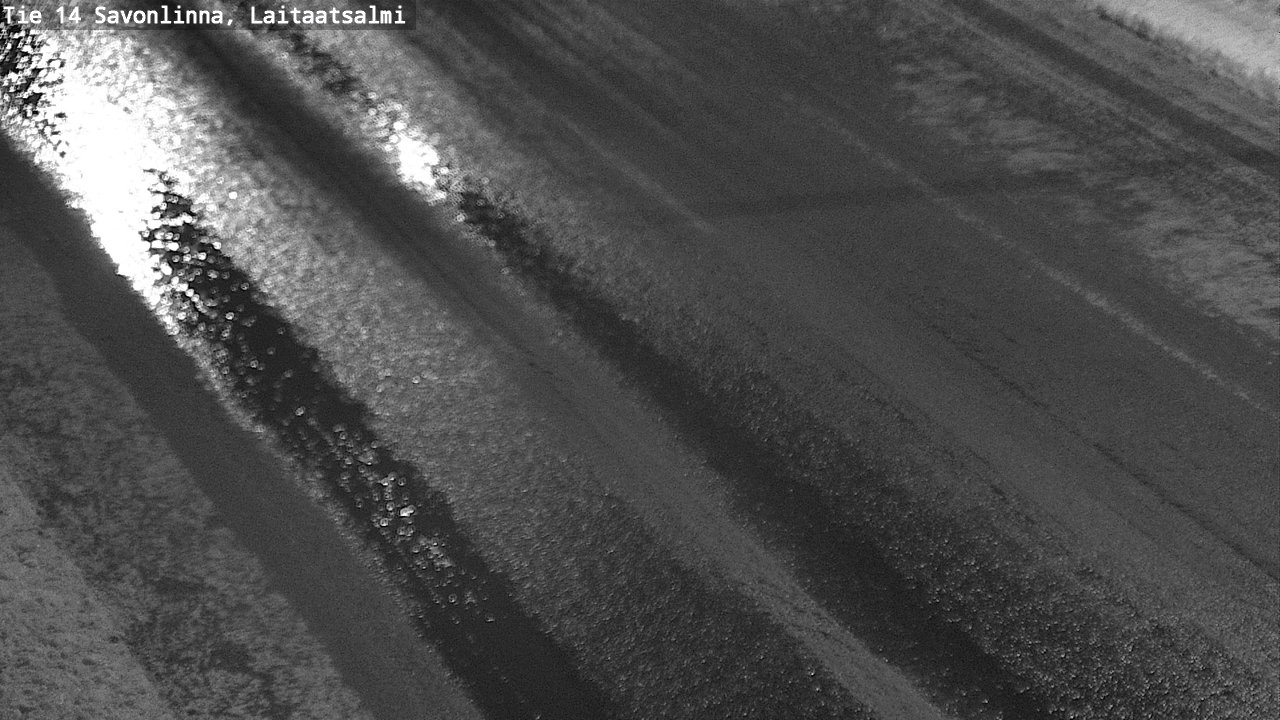 Weather Camera Image Väg 14 Nyslott, Laitaatsalmi, Savonlinna, Etelä-Savo