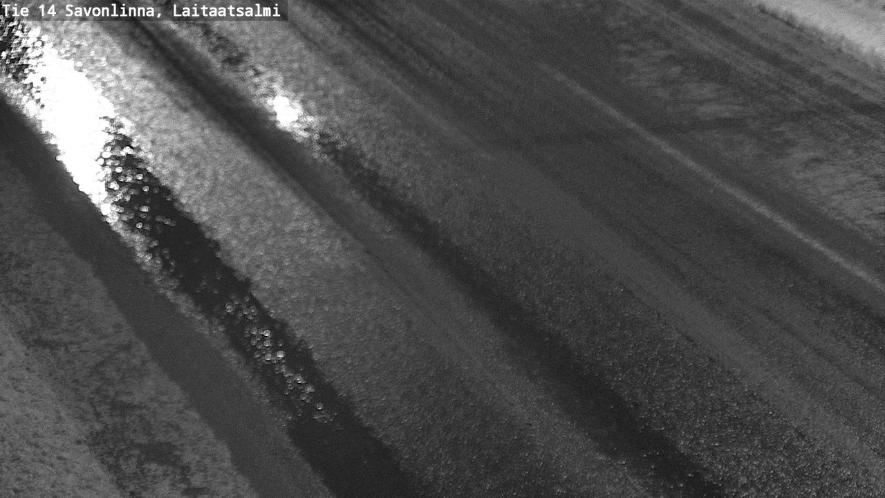 Weather Camera Image Väg 14 Nyslott, Laitaatsalmi, Savonlinna, Etelä-Savo