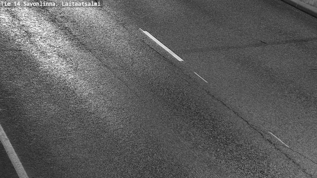 Weather Camera Image Väg 14 Nyslott, Laitaatsalmi, Savonlinna, Etelä-Savo
