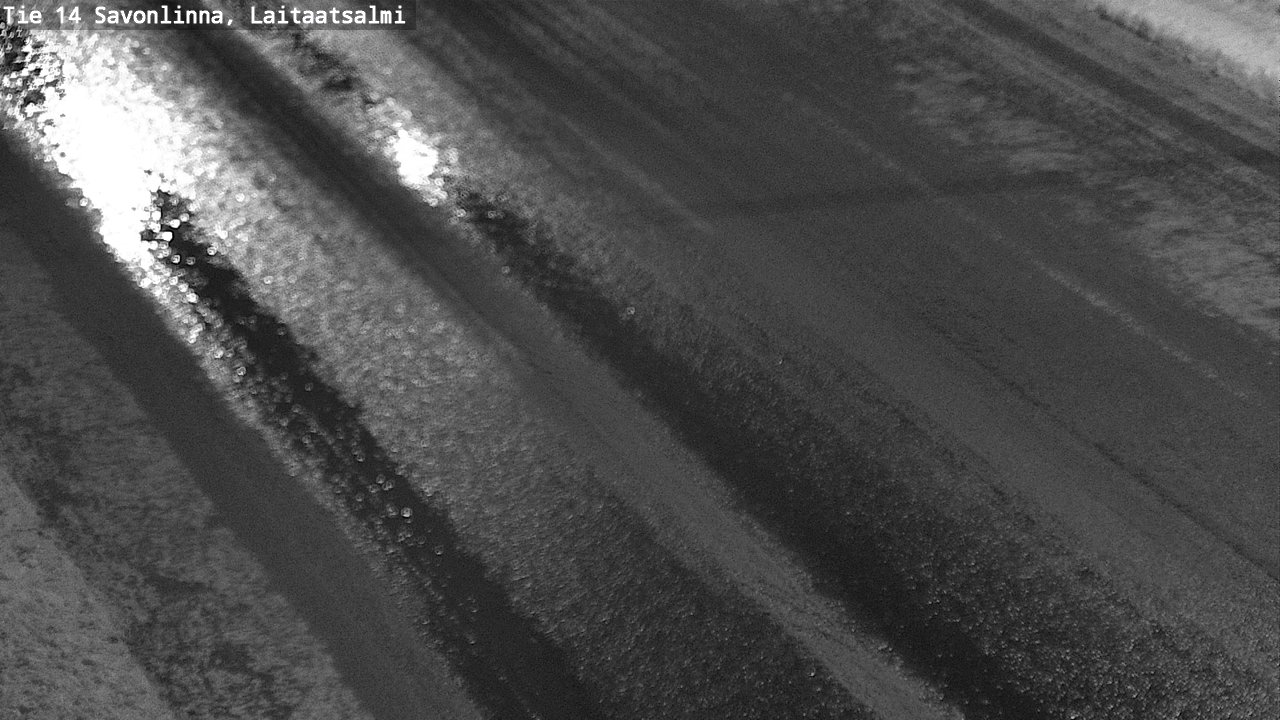 Weather Camera Image Väg 14 Nyslott, Laitaatsalmi, Savonlinna, Etelä-Savo