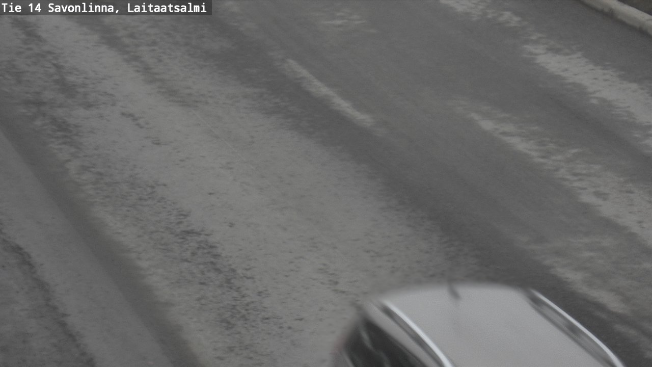 Weather Camera Image Road 14 Savonlinna, Laitaatsalmi, Savonlinna, Etelä-Savo
