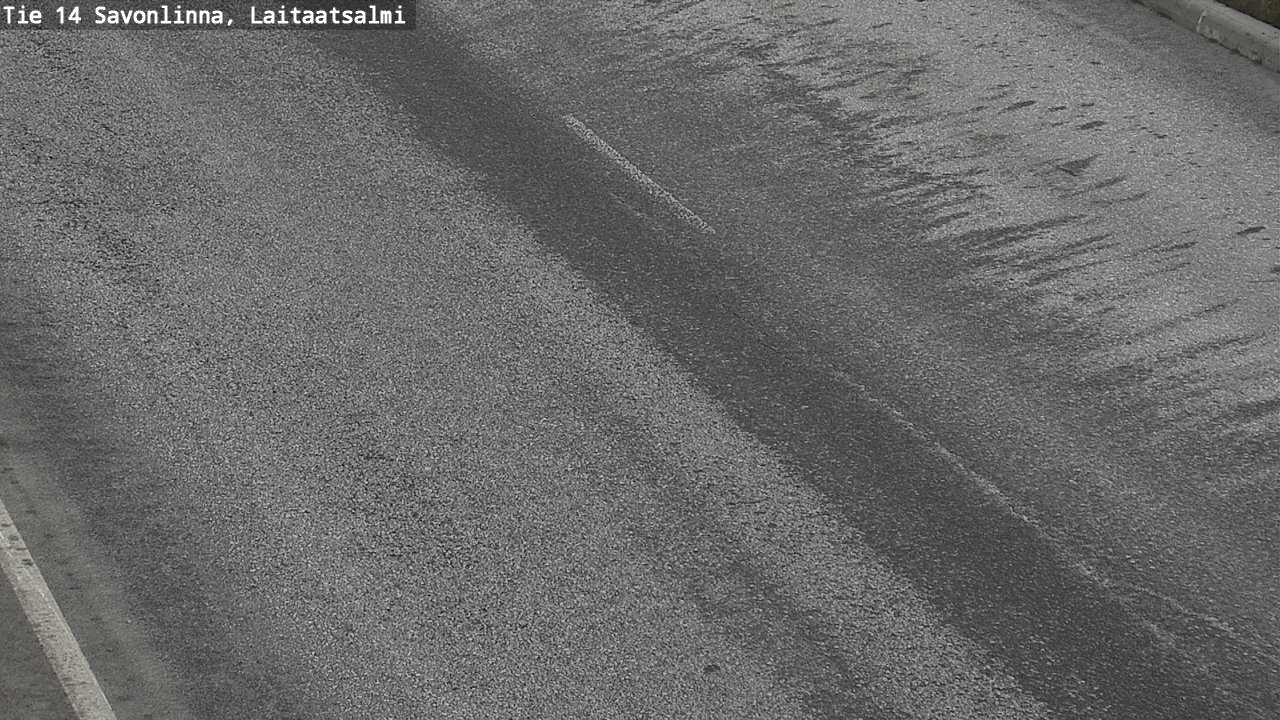 Weather Camera Image Väg 14 Nyslott, Laitaatsalmi, Savonlinna, Etelä-Savo