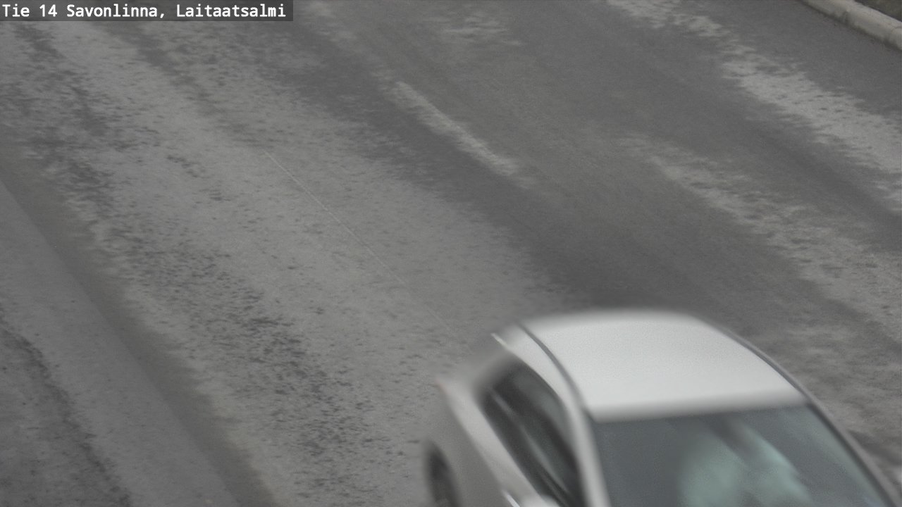 Weather Camera Image Road 14 Savonlinna, Laitaatsalmi, Savonlinna, Etelä-Savo