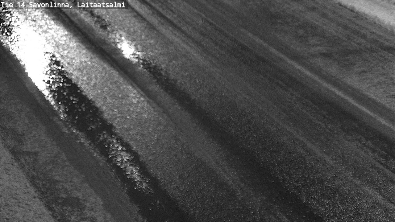 Weather Camera Image Väg 14 Nyslott, Laitaatsalmi, Savonlinna, Etelä-Savo