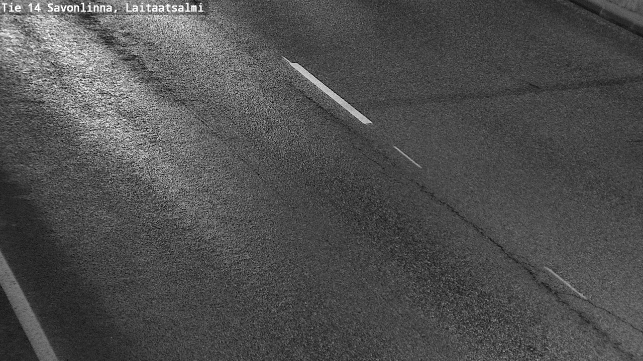Weather Camera Image Väg 14 Nyslott, Laitaatsalmi, Savonlinna, Etelä-Savo