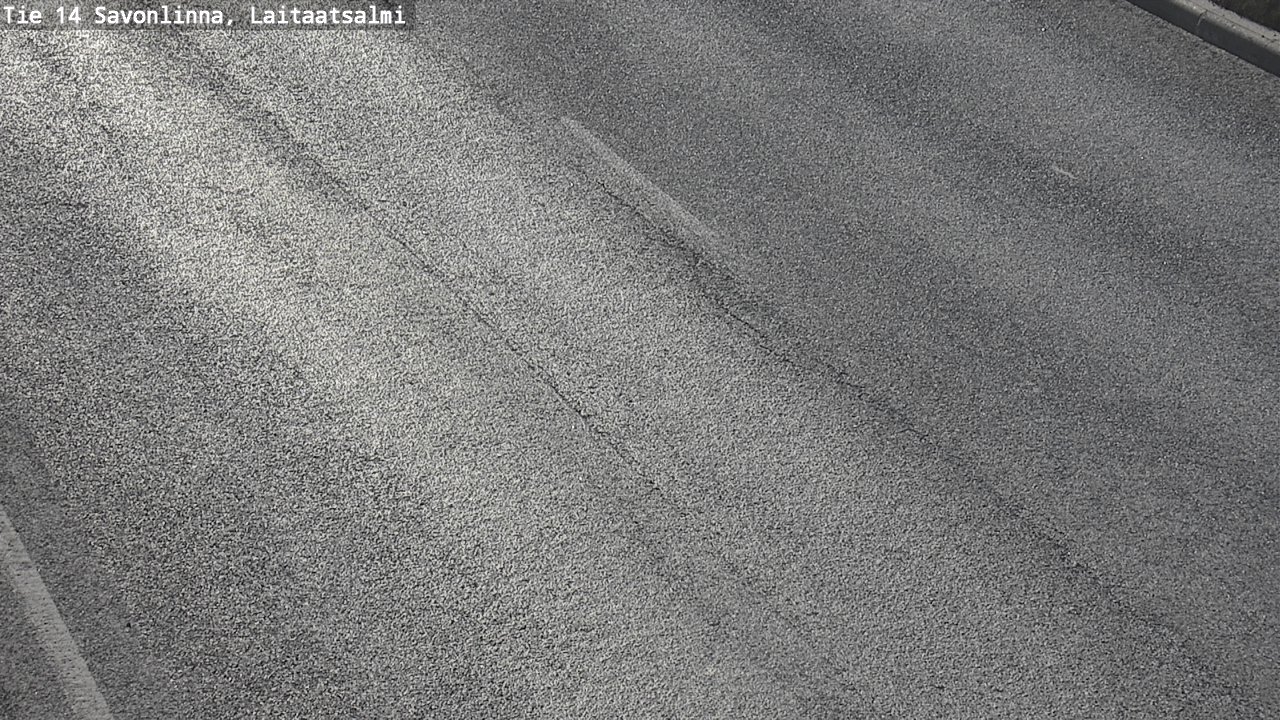 Weather Camera Image Väg 14 Nyslott, Laitaatsalmi, Savonlinna, Etelä-Savo