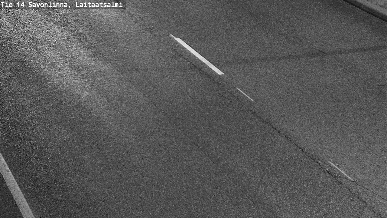 Weather Camera Image Väg 14 Nyslott, Laitaatsalmi, Savonlinna, Etelä-Savo