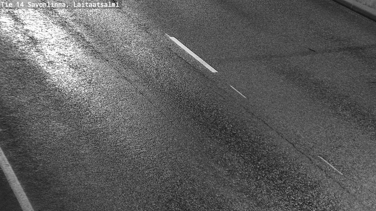 Weather Camera Image Väg 14 Nyslott, Laitaatsalmi, Savonlinna, Etelä-Savo