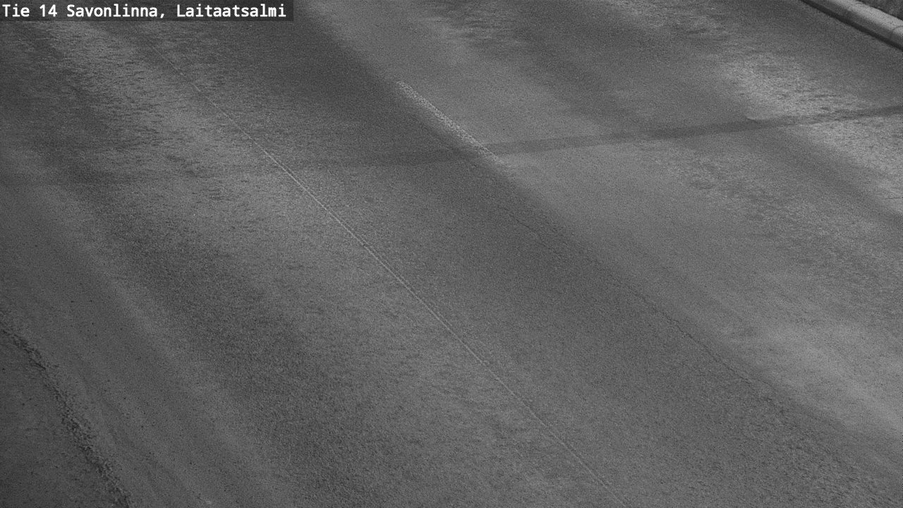Weather Camera Image Road 14 Savonlinna, Laitaatsalmi, Savonlinna, Etelä-Savo