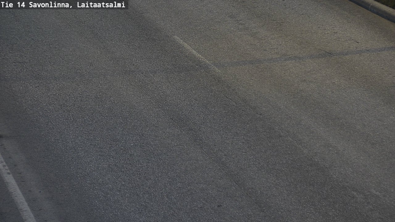 Weather Camera Image Väg 14 Nyslott, Laitaatsalmi, Savonlinna, Etelä-Savo