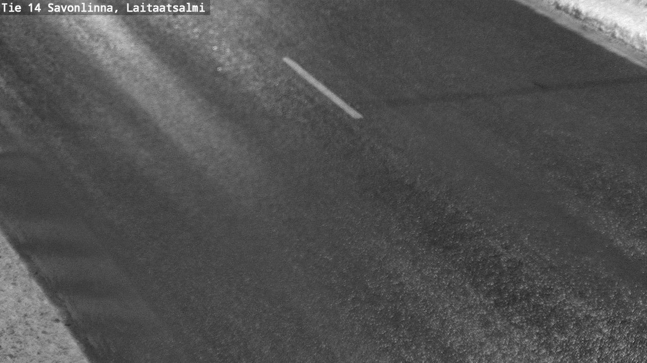 Weather Camera Image Väg 14 Nyslott, Laitaatsalmi, Savonlinna, Etelä-Savo