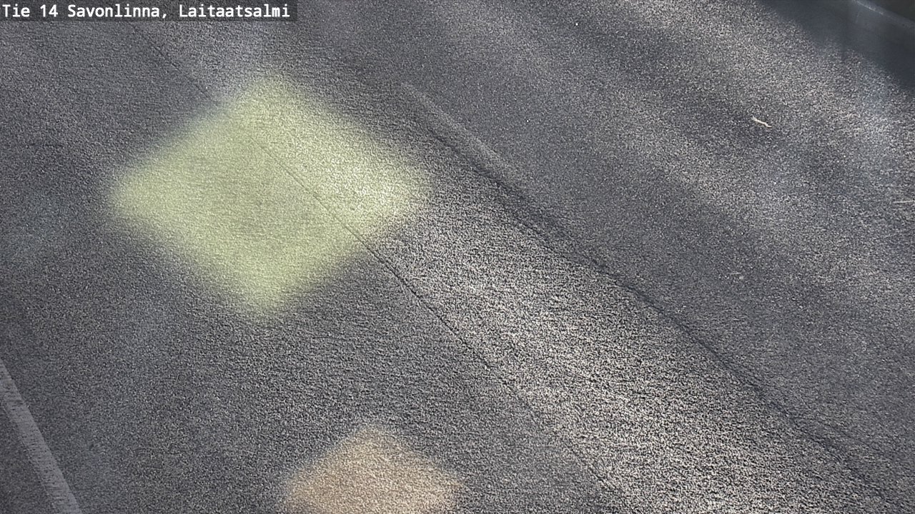 Weather Camera Image Väg 14 Nyslott, Laitaatsalmi, Savonlinna, Etelä-Savo