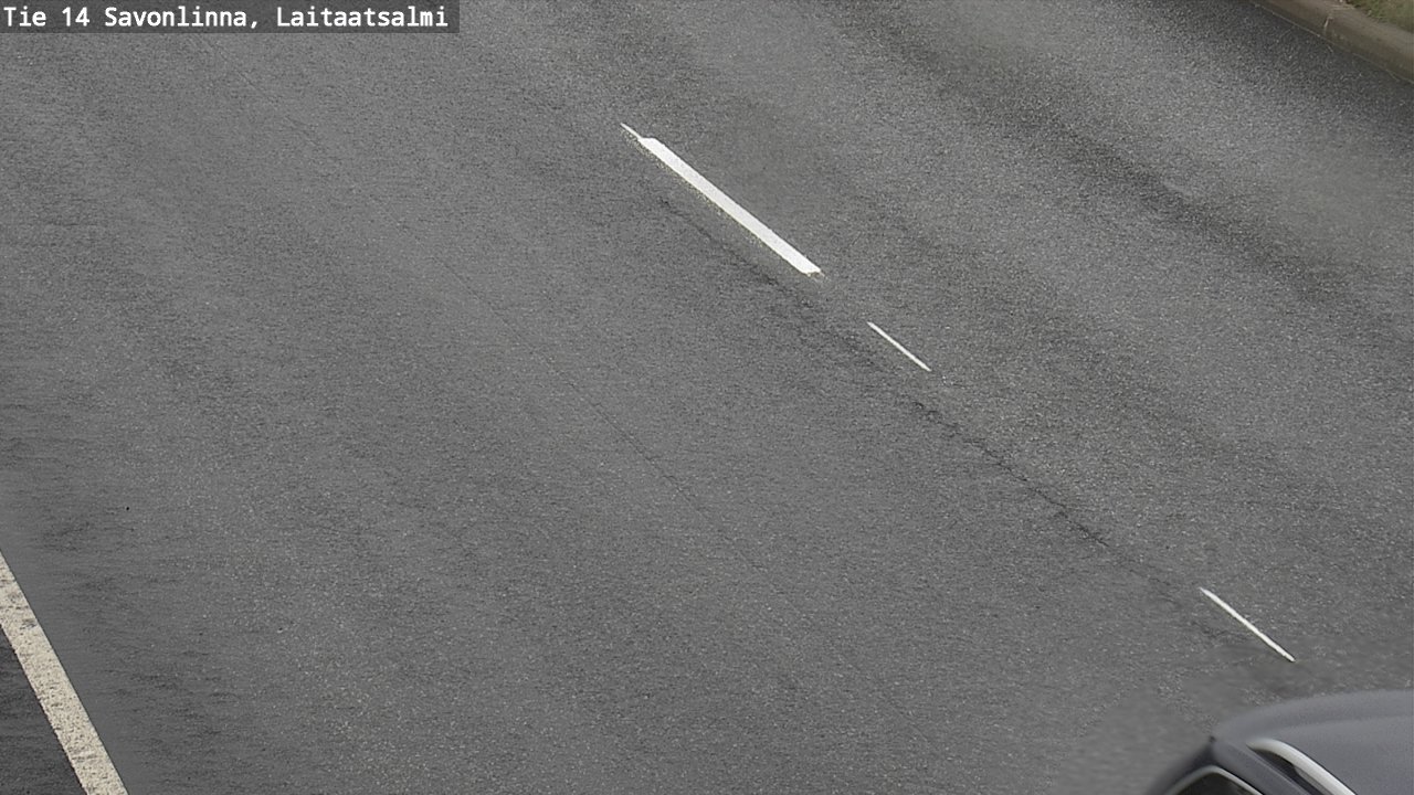 Weather Camera Image Road 14 Savonlinna, Laitaatsalmi, Savonlinna, Etelä-Savo