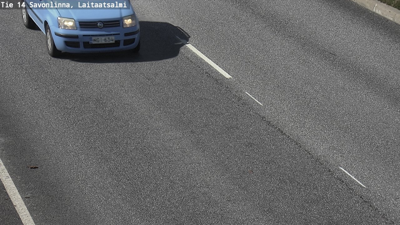 Kelikamerat Kuva Tie 14 Savonlinna, Laitaatsalmi, Savonlinna, Etelä-Savo