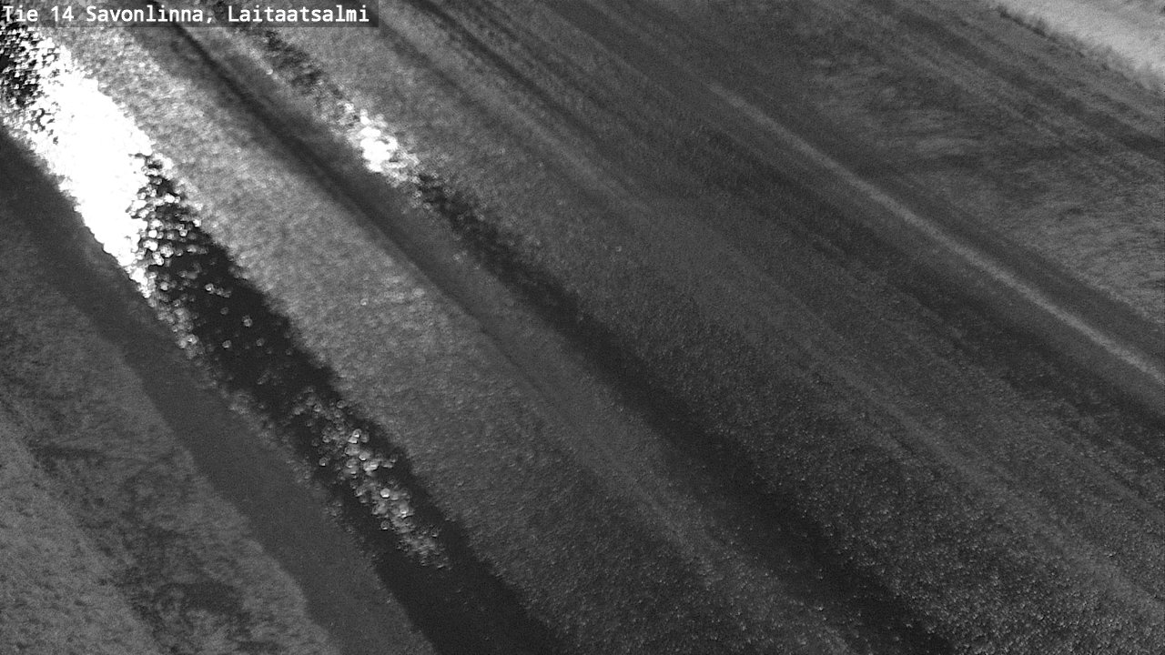 Weather Camera Image Väg 14 Nyslott, Laitaatsalmi, Savonlinna, Etelä-Savo