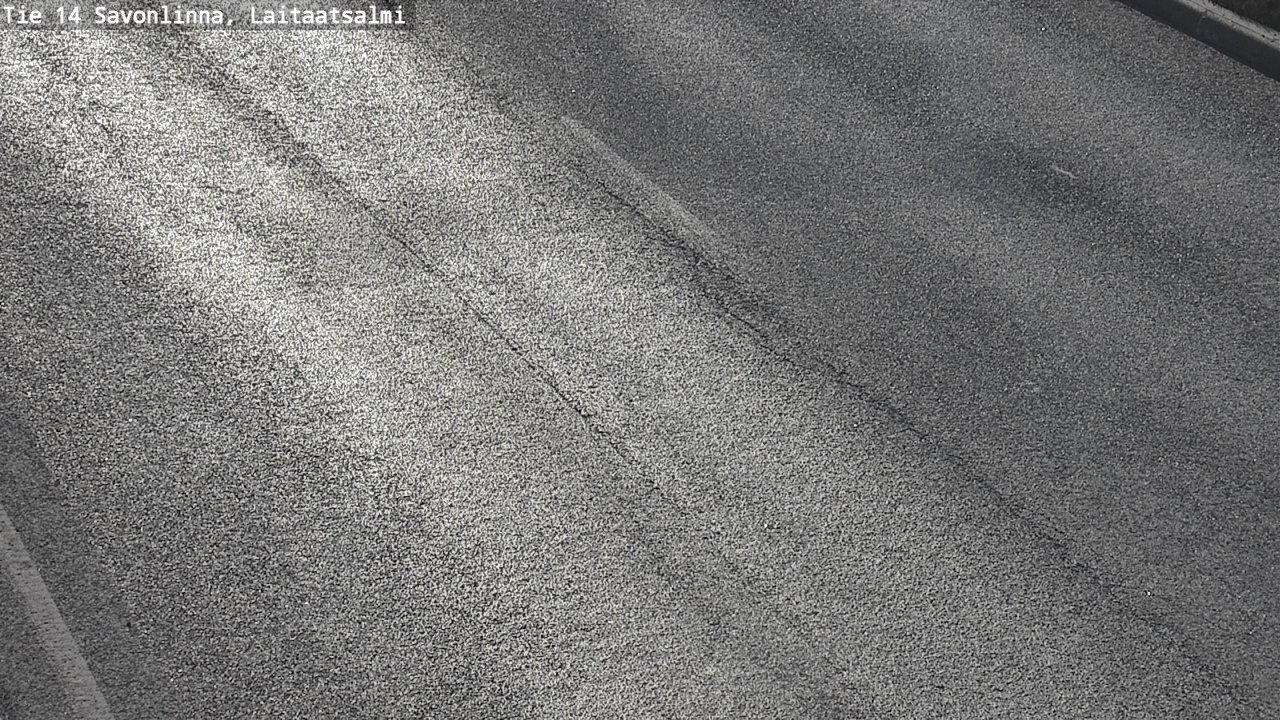 Weather Camera Image Väg 14 Nyslott, Laitaatsalmi, Savonlinna, Etelä-Savo