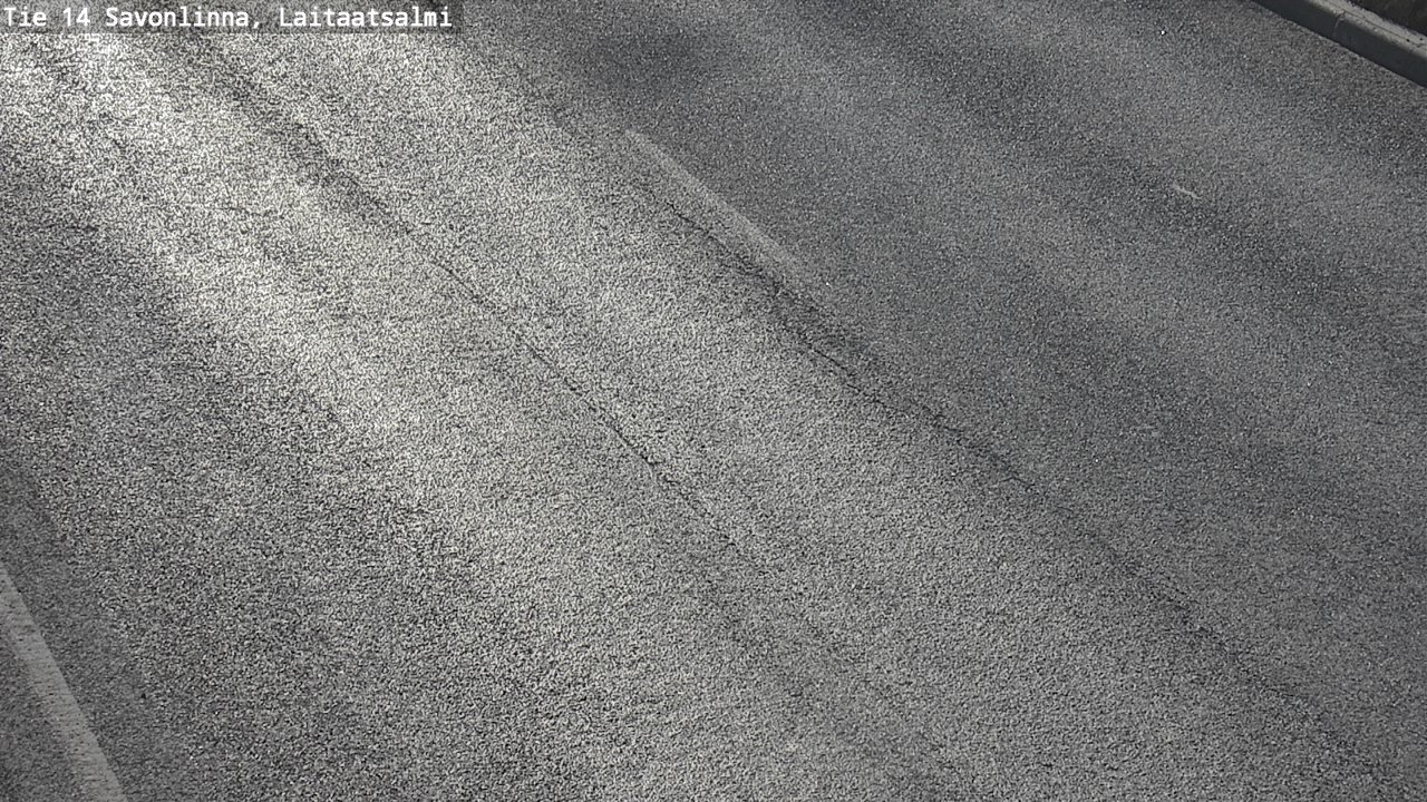 Weather Camera Image Väg 14 Nyslott, Laitaatsalmi, Savonlinna, Etelä-Savo