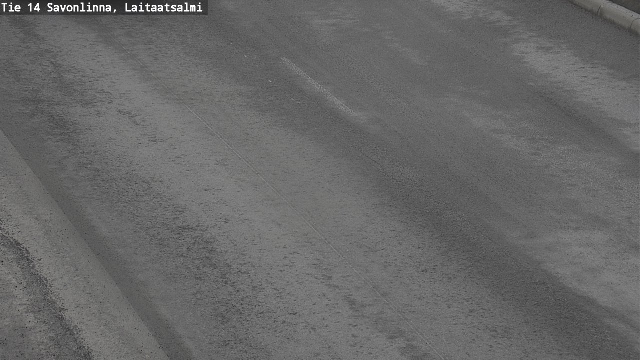 Weather Camera Image Väg 14 Nyslott, Laitaatsalmi, Savonlinna, Etelä-Savo