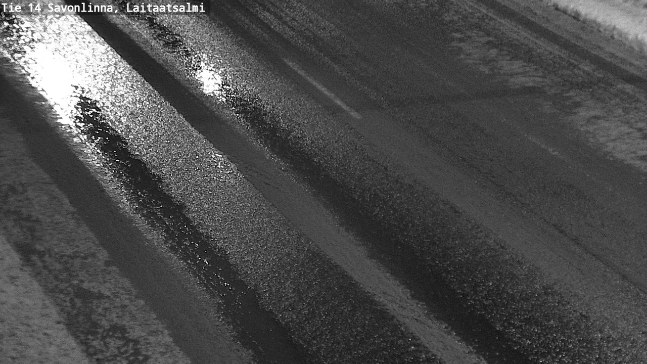 Weather Camera Image Väg 14 Nyslott, Laitaatsalmi, Savonlinna, Etelä-Savo