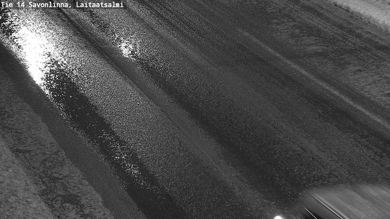 Weather Camera Image Väg 14 Nyslott, Laitaatsalmi, Savonlinna, Etelä-Savo