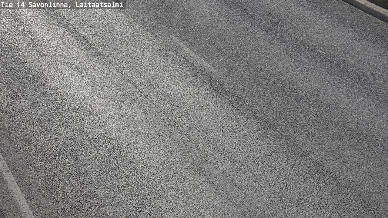 Weather Camera Image Väg 14 Nyslott, Laitaatsalmi, Savonlinna, Etelä-Savo
