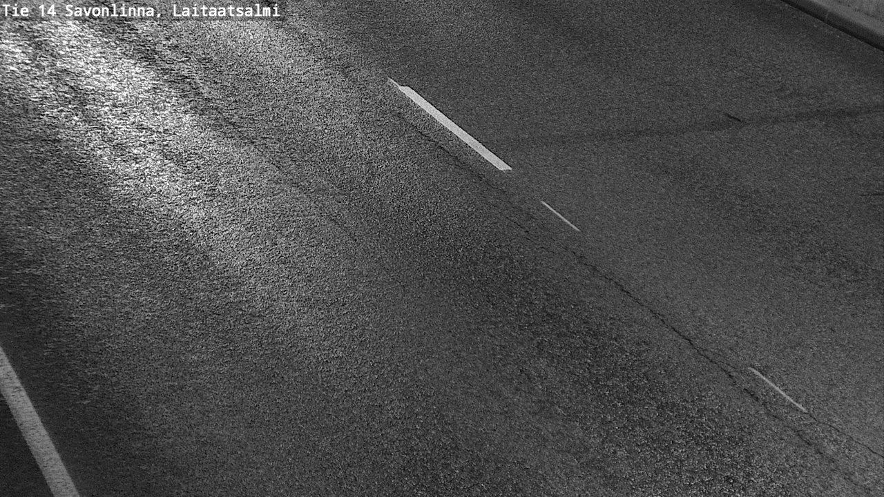 Weather Camera Image Väg 14 Nyslott, Laitaatsalmi, Savonlinna, Etelä-Savo