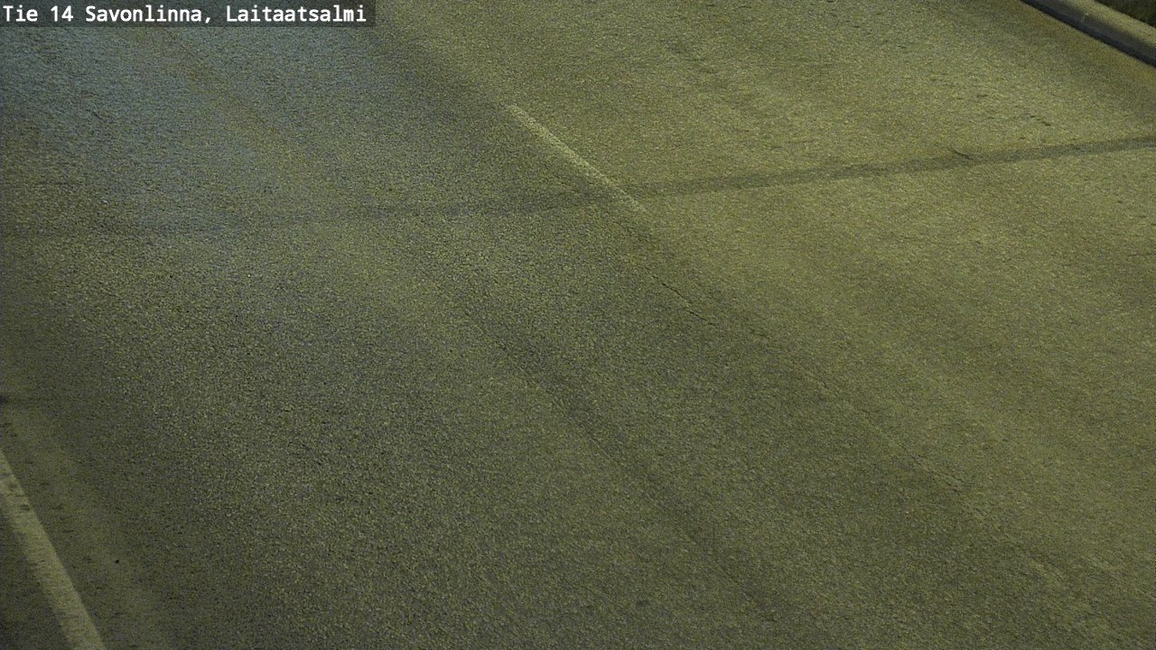 Weather Camera Image Väg 14 Nyslott, Laitaatsalmi, Savonlinna, Etelä-Savo
