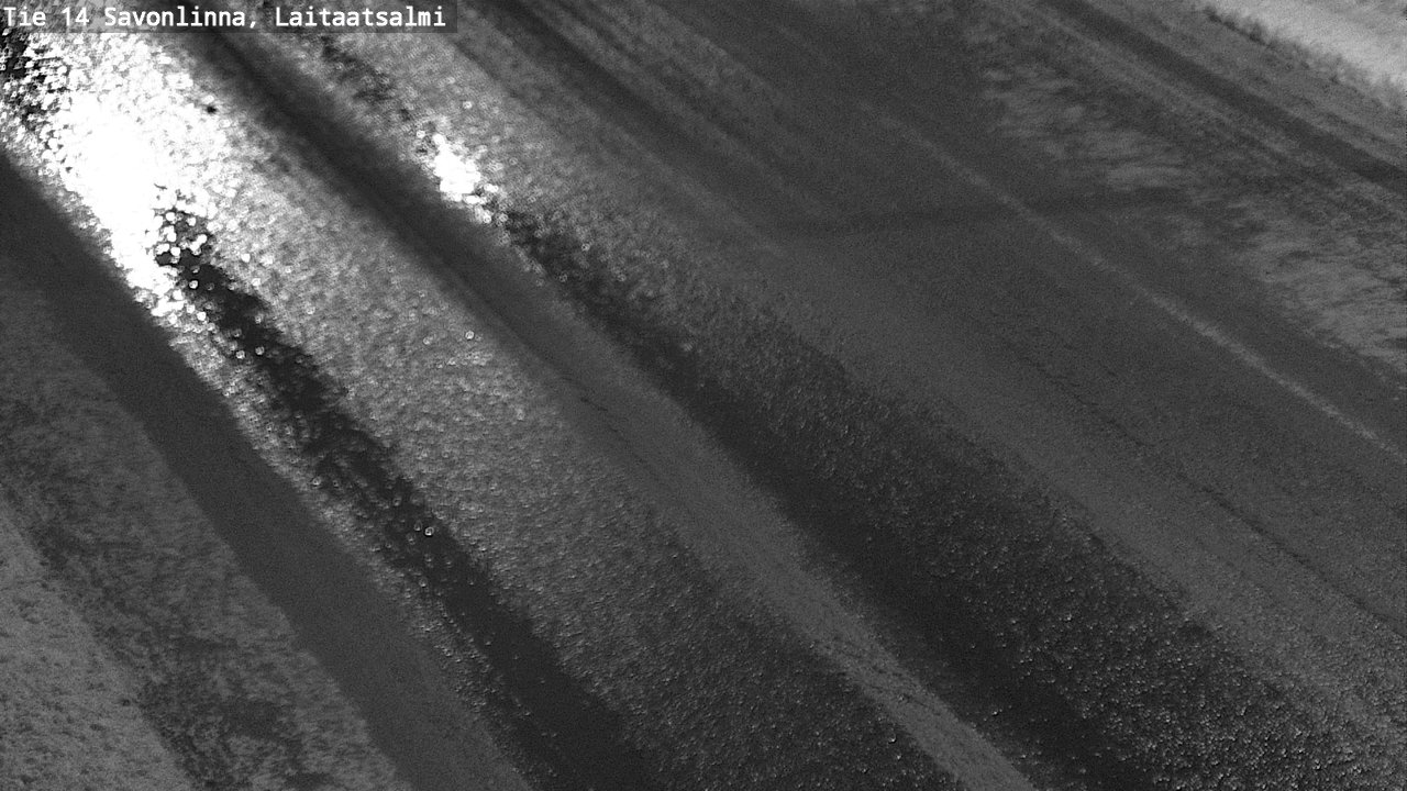 Weather Camera Image Väg 14 Nyslott, Laitaatsalmi, Savonlinna, Etelä-Savo