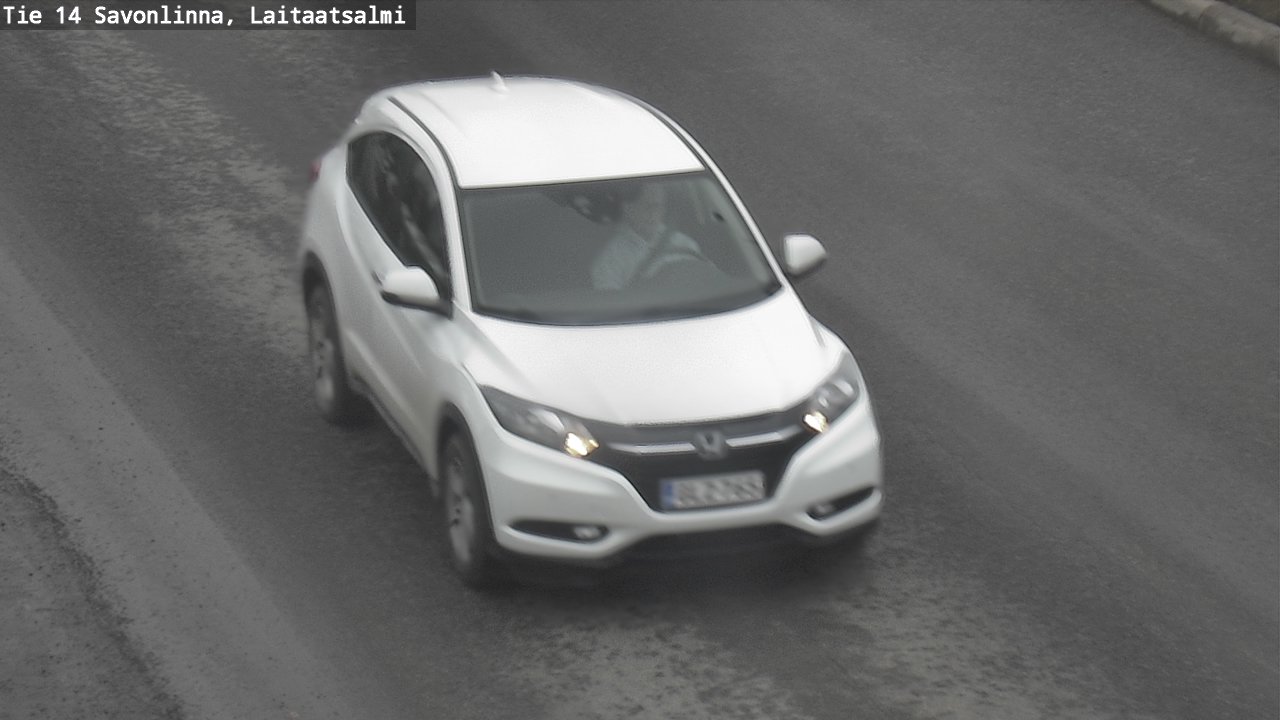 Weather Camera Image Road 14 Savonlinna, Laitaatsalmi, Savonlinna, Etelä-Savo