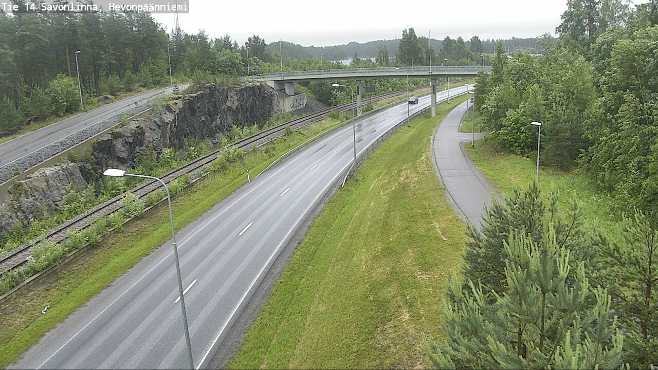 Kelikamerat Kuva Tie 14 Savonlinna, Hevonpäänniemi, Savonlinna, Etelä-Savo