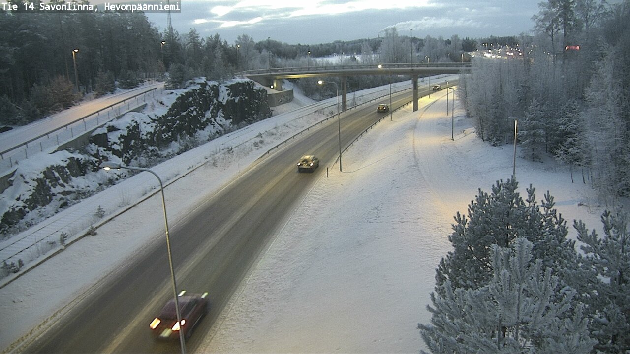 Kelikamerat Kuva Tie 14 Savonlinna, Hevonpäänniemi, Savonlinna, Etelä-Savo