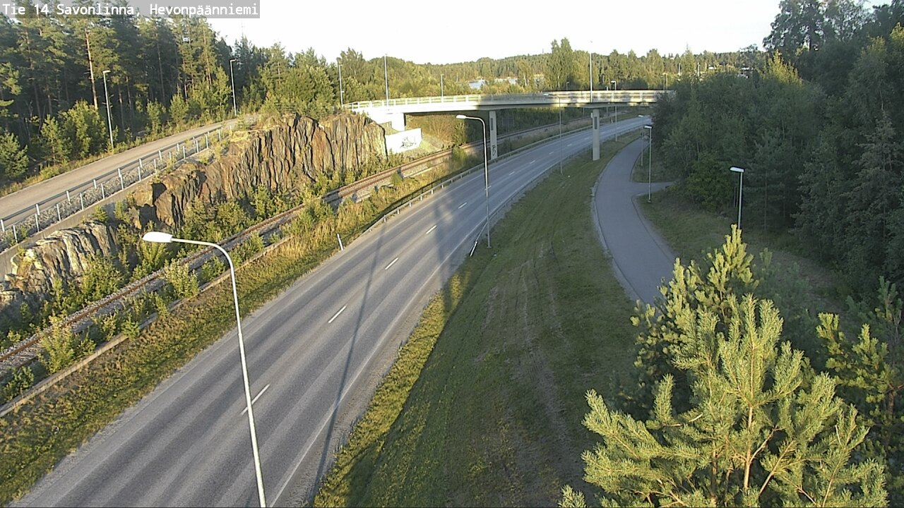 Kelikamerat Kuva Tie 14 Savonlinna, Hevonpäänniemi, Savonlinna, Etelä-Savo