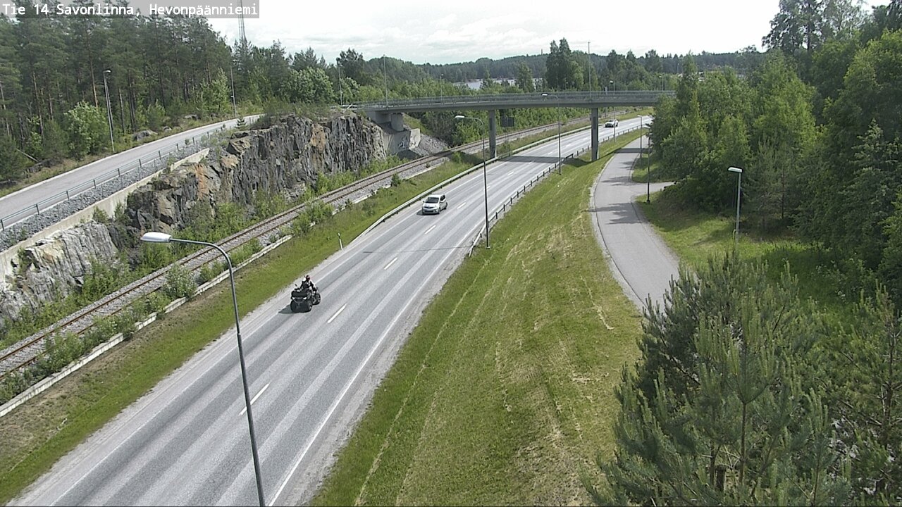 Kelikamerat Kuva Tie 14 Savonlinna, Hevonpäänniemi, Savonlinna, Etelä-Savo