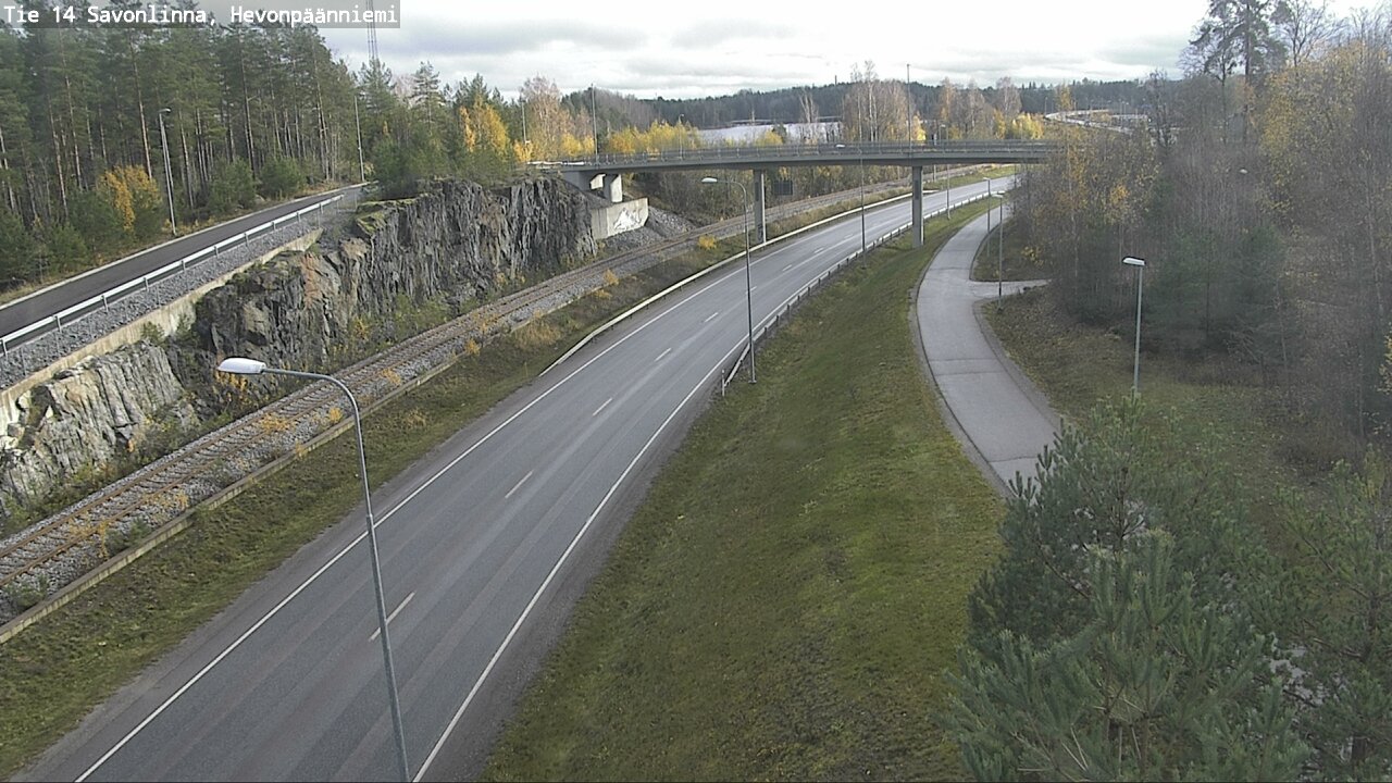 Kelikamerat Kuva Tie 14 Savonlinna, Hevonpäänniemi, Savonlinna, Etelä-Savo