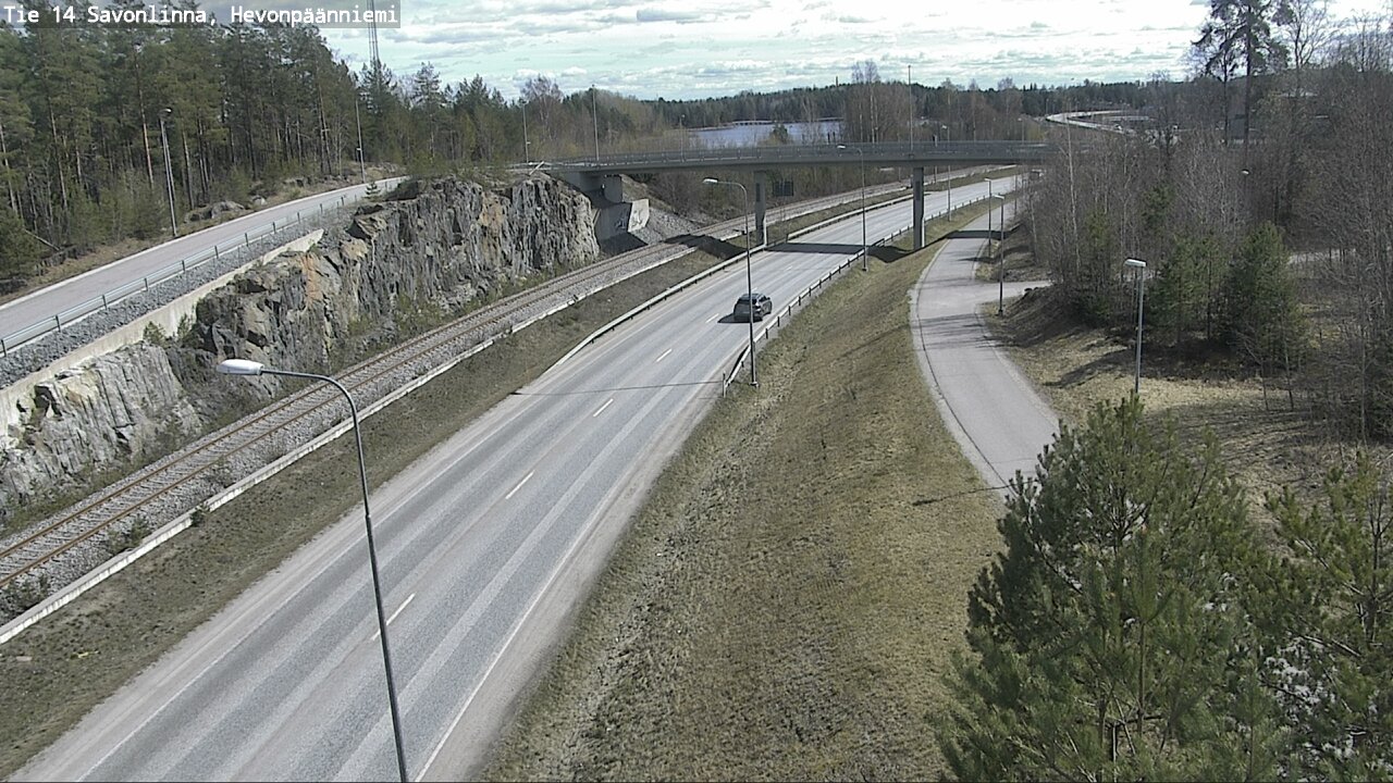 Kelikamerat Kuva Tie 14 Savonlinna, Hevonpäänniemi, Savonlinna, Etelä-Savo