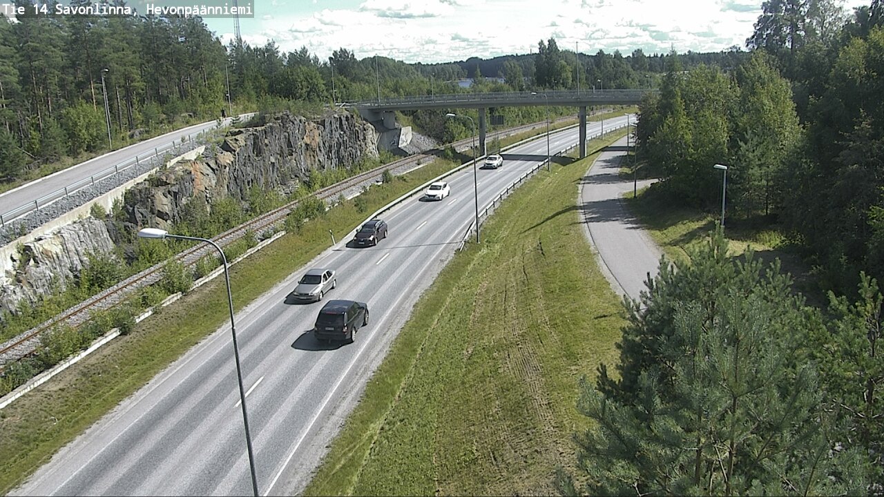 Kelikamerat Kuva Tie 14 Savonlinna, Hevonpäänniemi, Savonlinna, Etelä-Savo