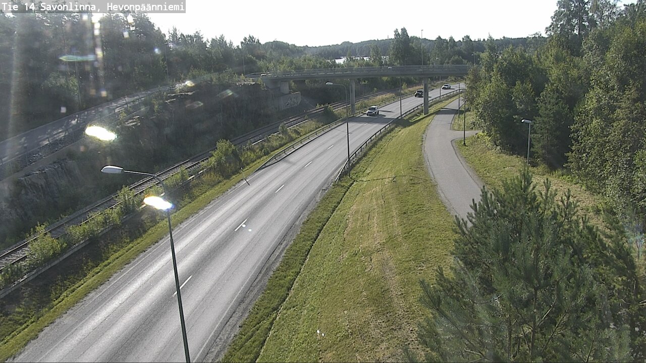 Kelikamerat Kuva Tie 14 Savonlinna, Hevonpäänniemi, Savonlinna, Etelä-Savo
